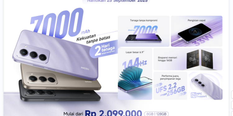 REDMI 15 Resmi Hadir di Indonesia: 7000mAh Kekuatan Tanpa Batas