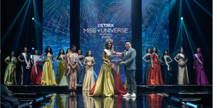 Zetrix Miss Universe Indonesia 2025 Menobatkan Sang Pemenang: Sanly Liu!