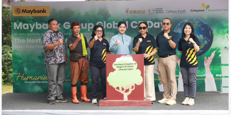 Maybank Indonesia Usung Tema ‘Literasi Hijau’ di Global CR Day 2025