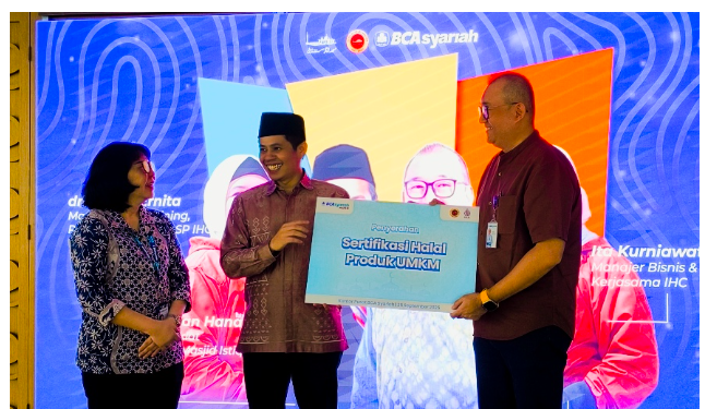 BCA Syariah Bersama Istiqlal Halal Center Fasilitasi Sertifikasi Halal 50 UMKM