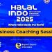 Business Coaching Halal Indo 2025 Bagikan Tips Agar Produk Lokal Bisa Go Global
