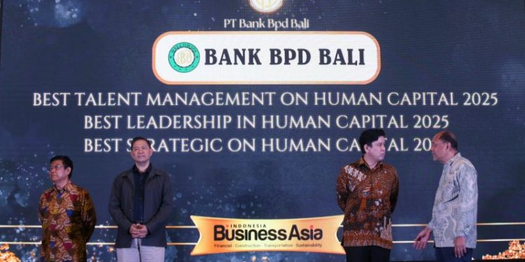 Bank BPD Bali Raih 3 Penghargaan Best HC Award 2025, Terapkan Budaya Kerja CINTA