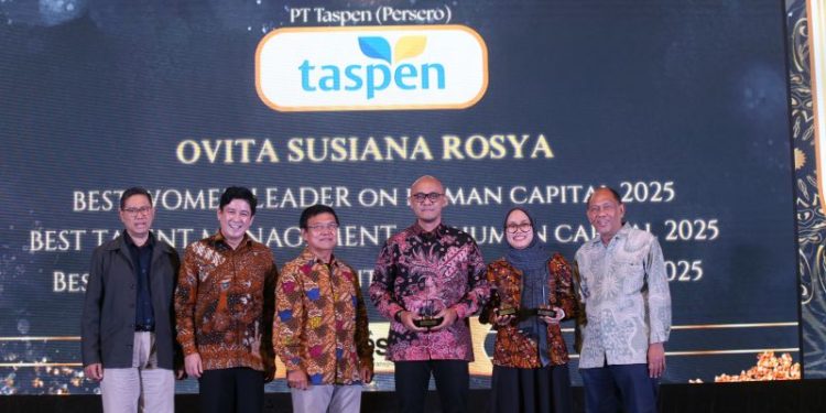 Unggul Kelola SDM, PT Taspen Persero Raih 3 penghargaan Best HC Award 2025