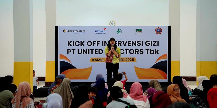 Cegah Stunting Sejak Dini, United Tractors Gelar Program Intervensi Gizi 2025