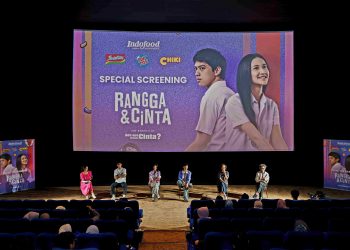Indofood CBP bersama Ribuan Penonton Gelar Nonton Bareng Film “Rangga & Cinta”