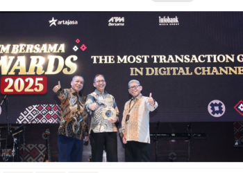 Bank Muamalat Raih Penghargaan Pertumbuhan Transaksi Digital Terbaik “ATM Bersama Awards 2025”