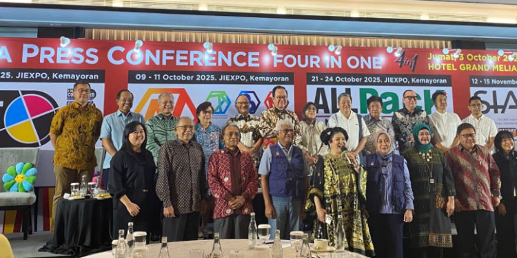 Pameran All Print Expo, Pro AVL Indonesia Expo, All Pack Indonesia dan SIAL Interfood 2025 Siap Digelar
