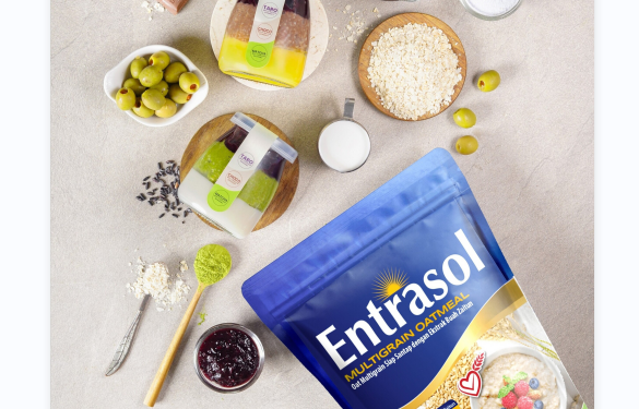 Entrasol Multigrain Oatmeal Kolaborasi dengan Hong Tang Ajak Anak Muda Nikmati Dessert Bernutrisi