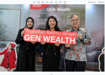 Generali Indonesia Hadirkan GEN Wealth, Optimalkan Rencana Keuangan sekaligus Manfaat Proteksi Fleksibilitas