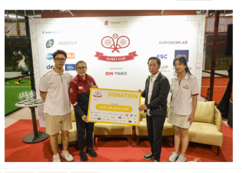 Alumni USC Bersatu Lewat Turnamen Padel Dukung Pensiunan Atlet Nasional Indonesia