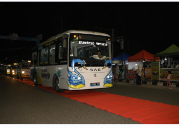 Pemkot Jambi Perpanjang Uji Coba Bus Listrik, Komitmen Transportasi Publik Hijau
