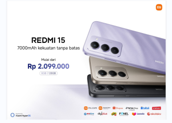 Redmi 15 Energi Tanpa Henti untuk Hari Penuh Aktivitas dan Inspirasi