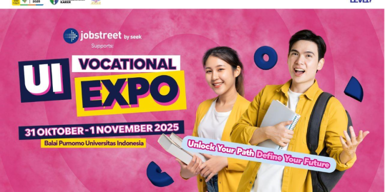 Jobstreet by SEEK Dukung UI Vocational Expo 2025