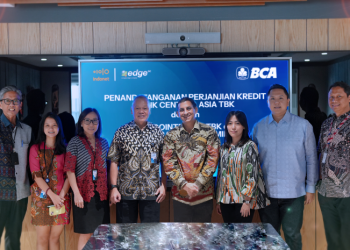 Indonet dan EDGE DC Raih Fasilitas Kredit Rp 5,5 Triliun dari BCA untuk Ekspansi Infrastruktur Digital