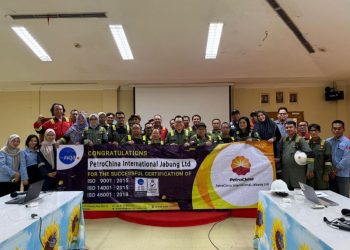 PetroChina Raih Sertifikasi ISO, Komitmen pada Prinsip Keselamatan Kerja/HSSE