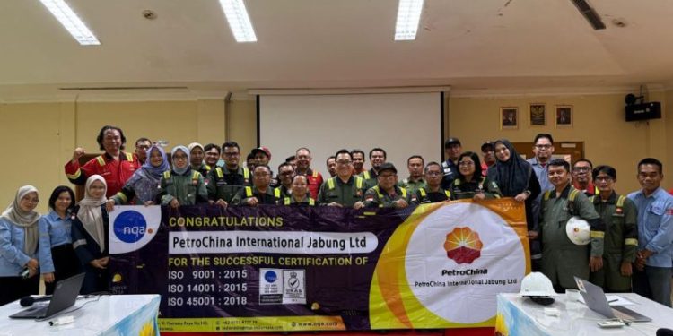 PetroChina Raih Sertifikasi ISO, Komitmen pada Prinsip Keselamatan Kerja/HSSE