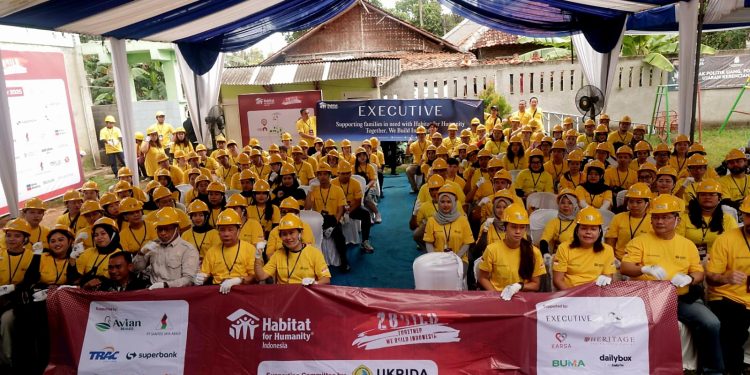 Aplus Pacific Gandeng Habitat for Humanity Indonesia Bangun Rumah Layak Huni