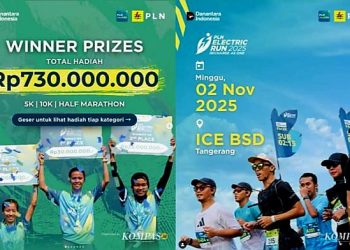 Besok! PLN Electric Run 2025 Siap Digelar, Ajak Ribuan Pelari Gaungkan Transisi Energi