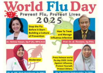 Perhimpunan Dokter Paru Indonesia (PDPI) Gelar Webinar :Prevent Flu, Protect Lives”
