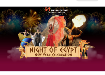 Swiss-Belinn Cawang Hadirkan Perayaan Malam Tahun Baru “Night of Egypt” dan Pertunjukan Kembang Api