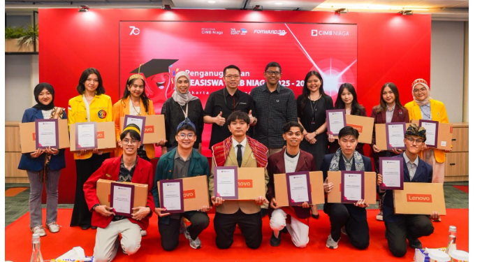CIMB Niaga Umumkan 50 Penerima Beasiswa 2025, Dukung Kemajuan Pendidikan
