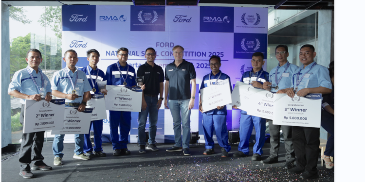 Ford Tingkatkan Standar Layanan, RMA Indonesia Gelar Ford National Skill Competition 2025