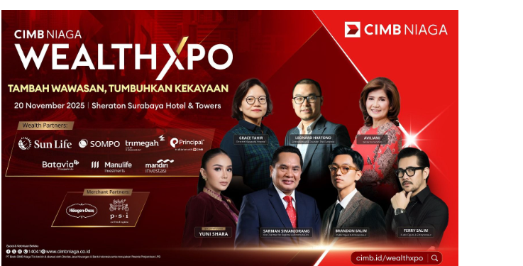 CIMB Niaga Hadirkan Solusi Wealth Management Terkini melalui Wealth Xpo 2025