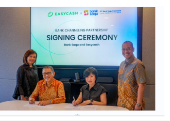 Easycash Bersama Bank Saqu Hadirkan Akses Pembiayaan Inklusif dan Bertanggung Jawab ke Jutaan Pelaku Usaha