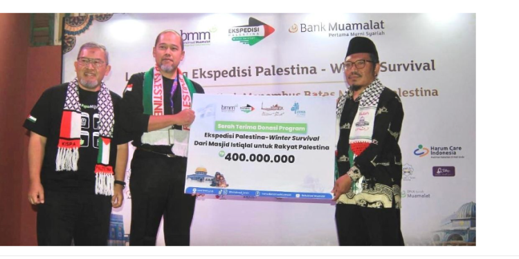 BMM Lanjutkan Program Ekspedisi Palestina Jelang Musim Dingin