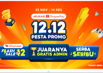 Aplikasi ShopeePay 12.12 Pesta Promo