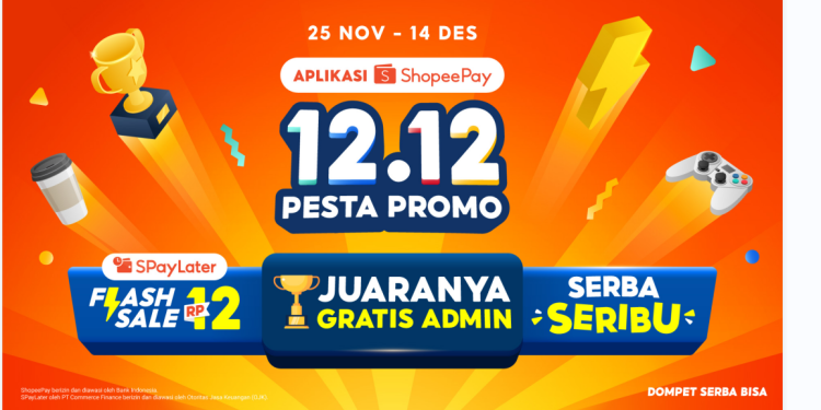 Aplikasi ShopeePay 12.12 Pesta Promo