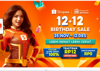 Shopee Hadirkan Kampanye Spesial 12.12 Birthday Sale dengan Iklan Terbaru Bersama Fuji