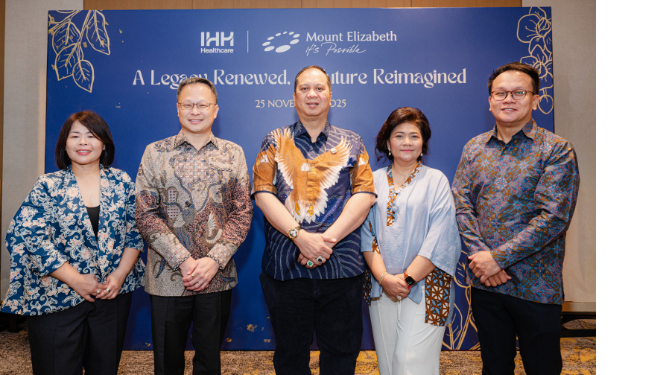 IHH Healthcare Singapore Perkuat Legacy Bersama Keluarga Indonesia Lewat Revitalisasi Mount Elizabeth Hospital