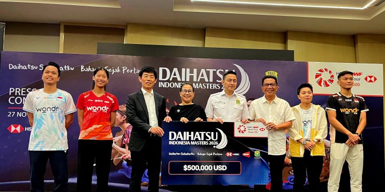 Turnamen Bergengsi Daihatsu Indonesia Masters 2026 Siap Satukan Bulutangkis Indonesia