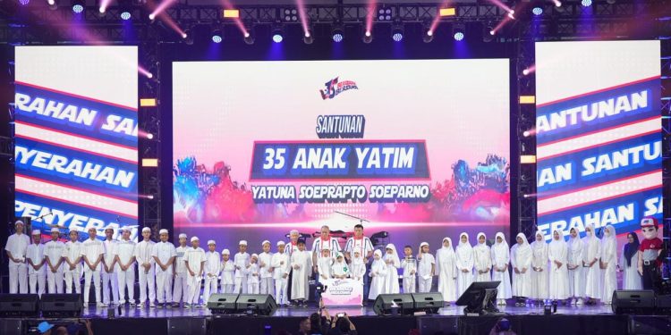 Milad 35 Tahun JNE Gaungkan “Bergerak Bersama”, Implementasikan Filosofi “Berbagi, Memberi dan Menyantuni”