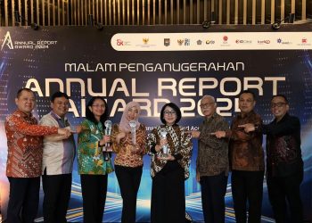PT Jasa Armada Indonesia Raih Penghargaan Annual Report Award 2024