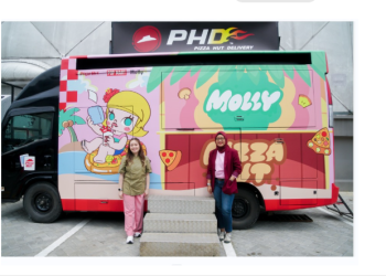 Kolaborasi Pizza Hut Indonesia dengan POP MART Hadirkan “Slices of Joy with Molly”
