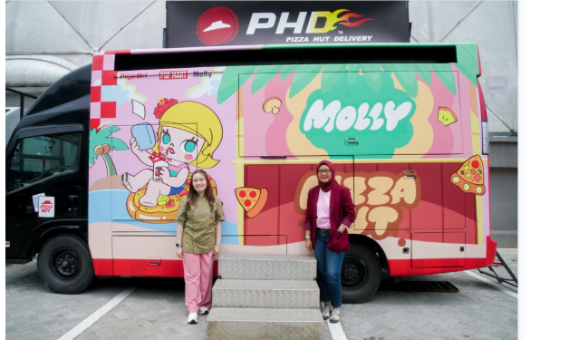 Kolaborasi Pizza Hut Indonesia dengan POP MART Hadirkan “Slices of Joy with Molly”