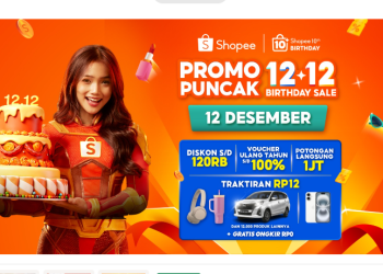 Shopee Rayakan 10 Tahun dan Hadirkan Puncak 12.12 Birthday Sale dengan Berbagai Penawaran Spesial