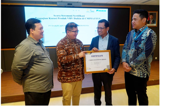 VRV Terbaru DAIKIN Miliki Ketahanan Korosi Hingga 25 Tahun