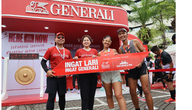 Generali Indonesia Komitmen Dorong Gaya Hidup Sustainable, Dukung Ajang Semarang 10K ke-4 kali