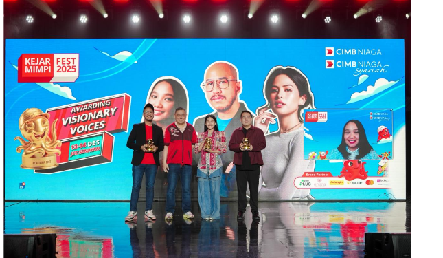 CIMB Niaga Hadirkan Kejar Mimpi Fest 2025, Menginspirasi Anak Muda Wujudkan Mimpi dan Aspirasinya