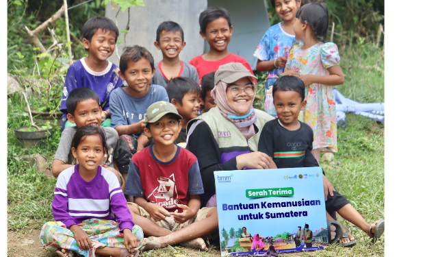 BMM Salurkan Bantuan untuk Penyintas Bencana di Sumatera