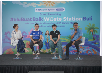 Bluebird Group, Rekosistem, dan BCA Digital Resmikan #bluBuatBaik Waste Station Terbaru