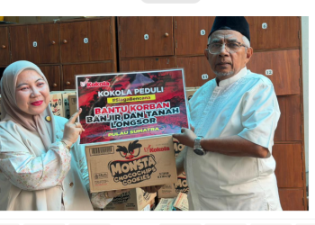 Kokola Salurkan 66 Ribu Biskuit untuk Korban Bencana di Sumatera