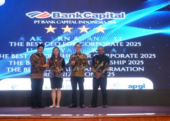 Bank Capital Terima  4 Penghargaan IDIA Awards 2025, Integrasi Layanan Digital