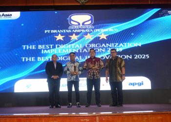Dorong Inovasi dan Keberlanjutan, Brantas Abipraya Sabet 2 Penghargaan di IDIA 2025