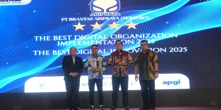 Dorong Inovasi dan Keberlanjutan, Brantas Abipraya Sabet 2 Penghargaan di IDIA 2024