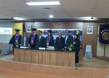 Raih Gelar Doktor, Dirut Pertagas Indra Sembiring Pertahankan Desertasinya di FKM UI