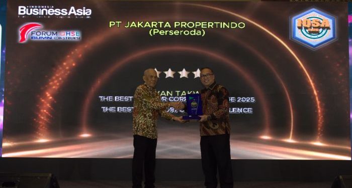 PT Jakarta Propertindo (Jakpro) berhasil meraih penghargaan IQSA Awards 2025